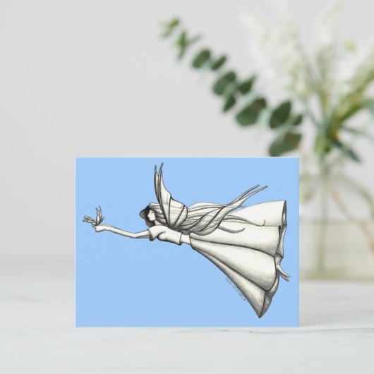 Flug Postkarte (Stehend Vorderseite)