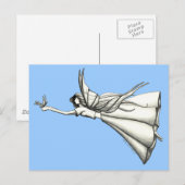 Flug Postkarte (Vorne/Hinten)