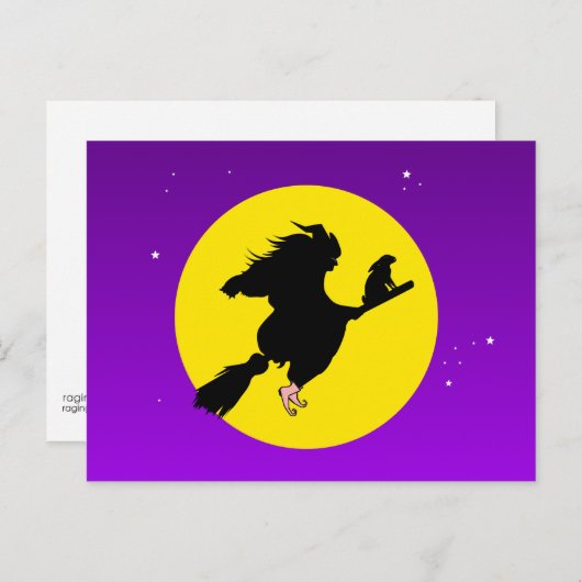 FLUG POSTKARTE (Vorne/Hinten)