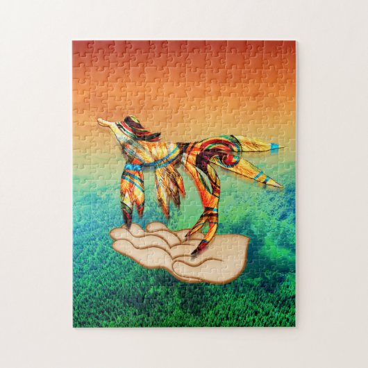 Flug Puzzle (Vertikal)