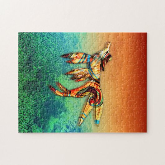 Flug Puzzle (Horizontal)