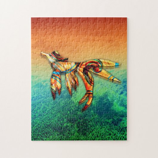 Flug Puzzle (Vertikal)