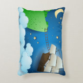 Flug Schiff bei der Anlandung Dekokissen (Vorderseite(Vertikal))