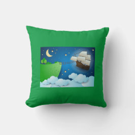 Flug Schiff bei der Anlandung Kissen