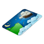 Flug Schiff bei der Anlandung Magnet (Linke Seite)