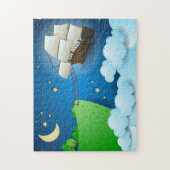 Flug Schiff bei der Anlandung Puzzle (Vertikal)