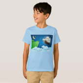 Flug Schiff bei der Anlandung T-Shirt (Vorne ganz)