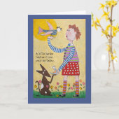 Flug-Schulgeburtstagskarte Karte (Gelbe Blume)