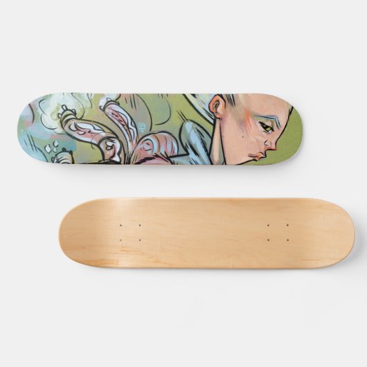 "Flug-" Skate-Plattform Skateboard (Horizontal)