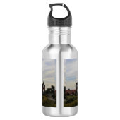 Flug über dem Glockenturm Edelstahlflasche (Rückseite)