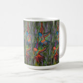 Flug über den Lavendel Kaffeetasse (VorderseiteRechts)