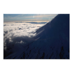 Flug über den Osorno-Vulkan, Chile Fotodruck