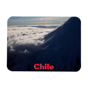 Flug über den Osorno-Vulkan, Chile Magnet