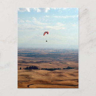 Flug über den Palouse Postkarte