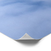 Flug über den Wolken Poster (Ecke)