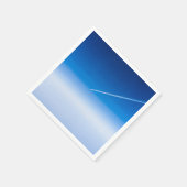 Flug über den Wolken Serviette (Ecke)