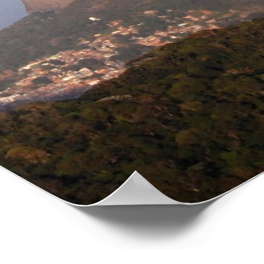 Flug über Rio Poster (Ecke)