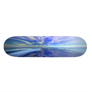 Flug über Wasser Skateboard