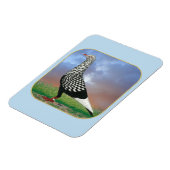 Flug und Wolken Magnet (Linke Seite)