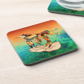 Flug Untersetzer (Linke Seite)