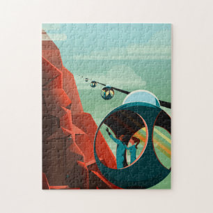 Flug Vintage-Kunst Coole historische Fotos Reise Puzzle