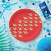 Flug von Doves-Papier-Tellern Pappteller (Party)