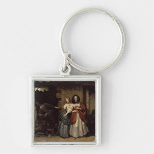 Flug von Henrietta-Maria Frankreich, Königin von Schlüsselanhänger