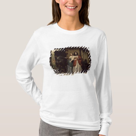 Flug von Henrietta-Maria Frankreich, Königin von T-Shirt (Vorderseite)