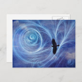 Flug von Icarus Postkarte (Vorne/Hinten)