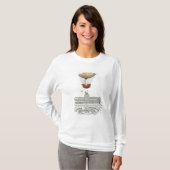 Flug von Jacques Charles und von Nicholas Robert T-Shirt (Vorne ganz)