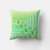 Flug von Limes durch einen Peppermint Plaza Kissen (Rückseite)