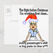 Flug vor Weihnachten (Vorne/Hinten)