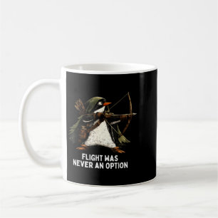 Flug war eine Option Archer Pinguin Grafik Lustig Kaffeetasse