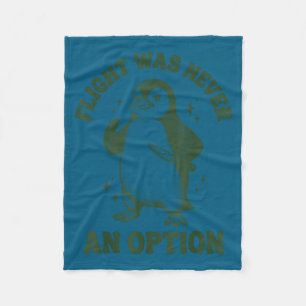 Flug war nie eine Option  Fleecedecke