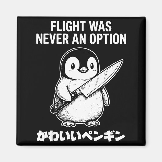 Flug war nie eine Option Magnet (Vorne)