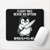 Flug war nie eine Option Mousepad (Mit Mouse)
