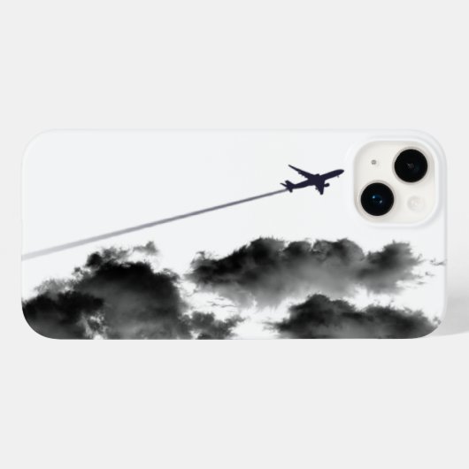 Flug weg/Jet Flugzeug/Pilot Geschenke Case-Mate iPhone Hülle (Rückseite (Horizontal))