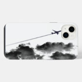 Flug weg/Reiseflugzeug/Pilot Geschenke iPhone Hülle (Rückseite (Horizontal))