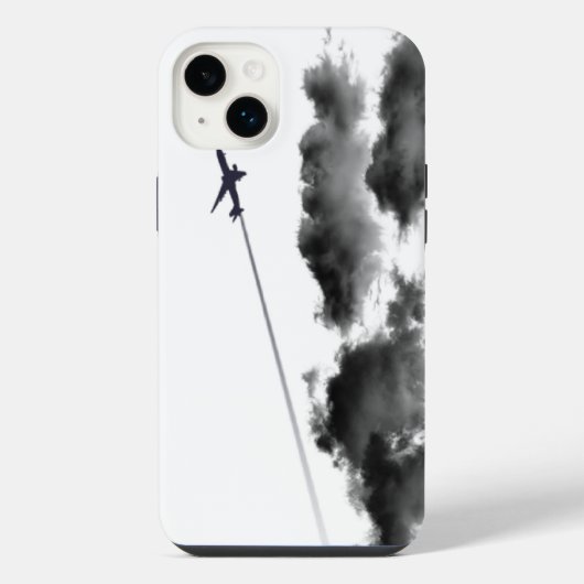 Flug weg/Reiseflugzeug/Pilot Geschenke iPhone Hülle (Rückseite)