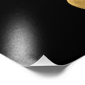 Flug zum Mond Fotodruck (Ecke)