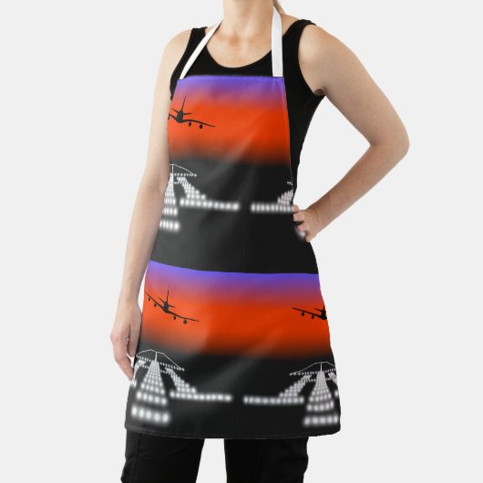 Flugabend Landung Schürze (InSitu)