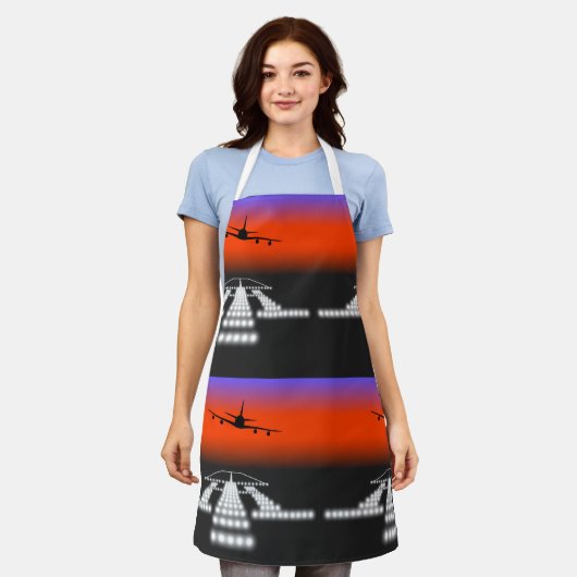 Flugabend Landung Schürze (Getragen)