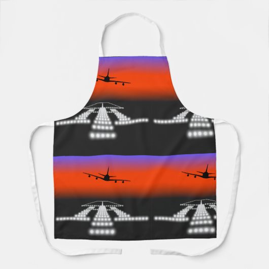 Flugabend Landung Schürze (Vorderseite)