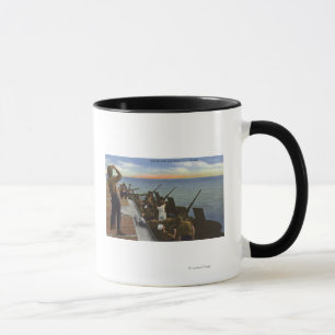 Flugabwehrfeuer von US-Träger - US-Marine Tasse