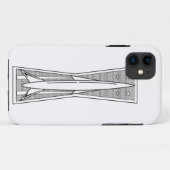 FlugAbzeichen-Telefon-Kasten Case-Mate iPhone Hülle (Rückseite (Horizontal))