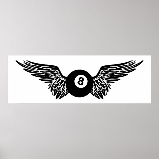 Flugachtball Poster (Vorne)