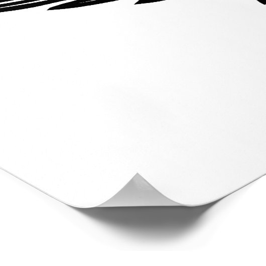 Flugachtball Poster (Ecke)