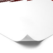 Flugachtball Poster (Ecke)