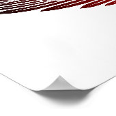 Flugachtball Poster (Ecke)