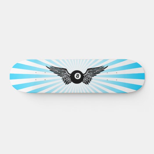 Flugachtball Skateboard (Horizontal)